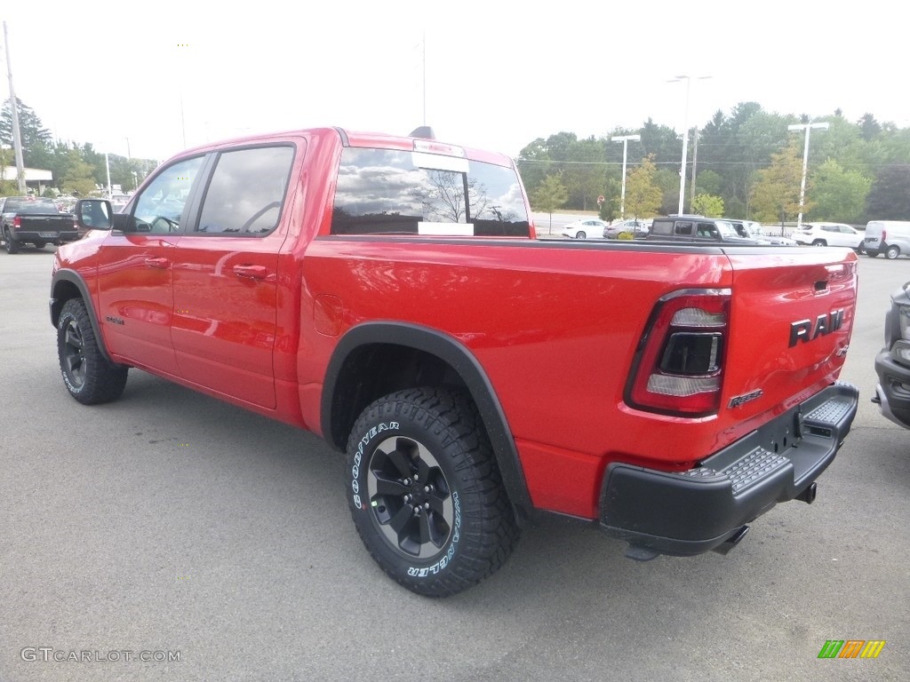 2020 1500 Rebel Crew Cab 4x4 - Flame Red / Black photo #3