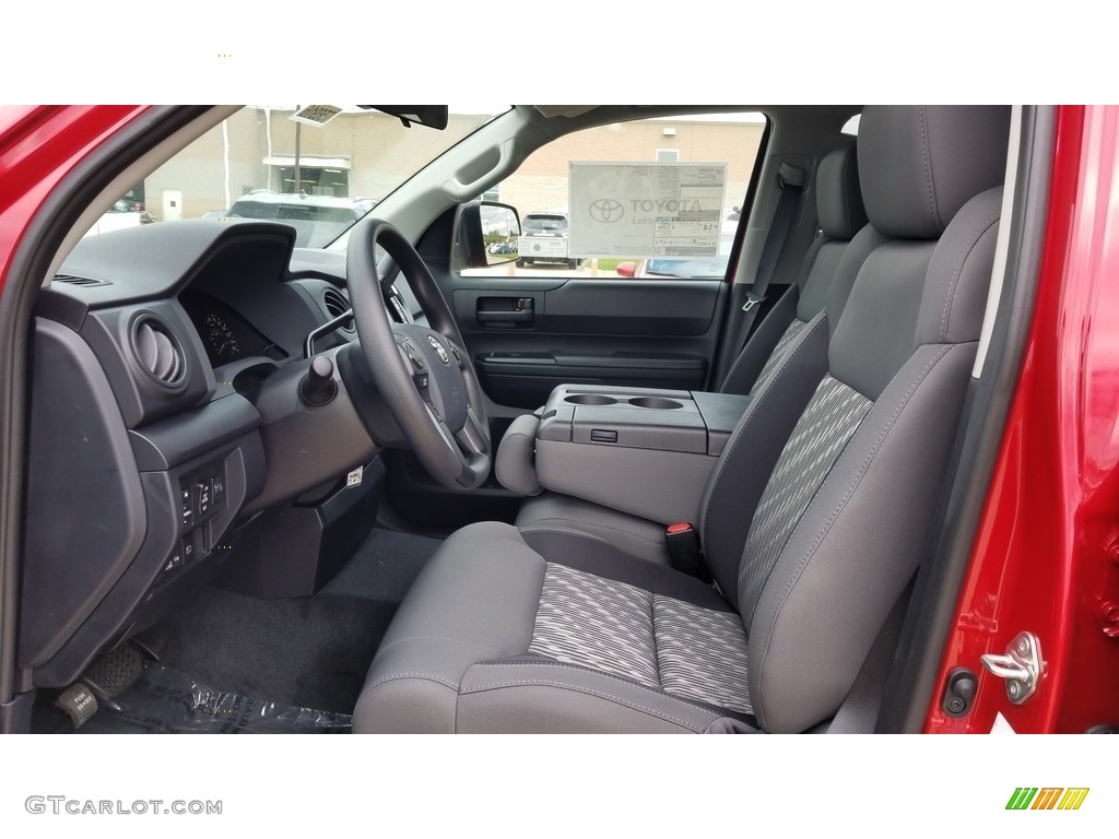 Graphite Interior 2020 Toyota Tundra SR5 Double Cab 4x4 Photo #135051826