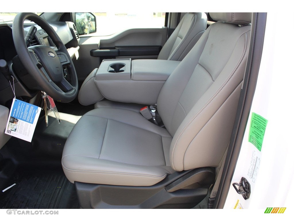 2019 F150 XL Regular Cab - Oxford White / Earth Gray photo #10