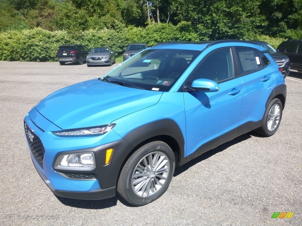 Surf Blue 2020 Hyundai Kona SEL AWD Exterior Photo #135055386
