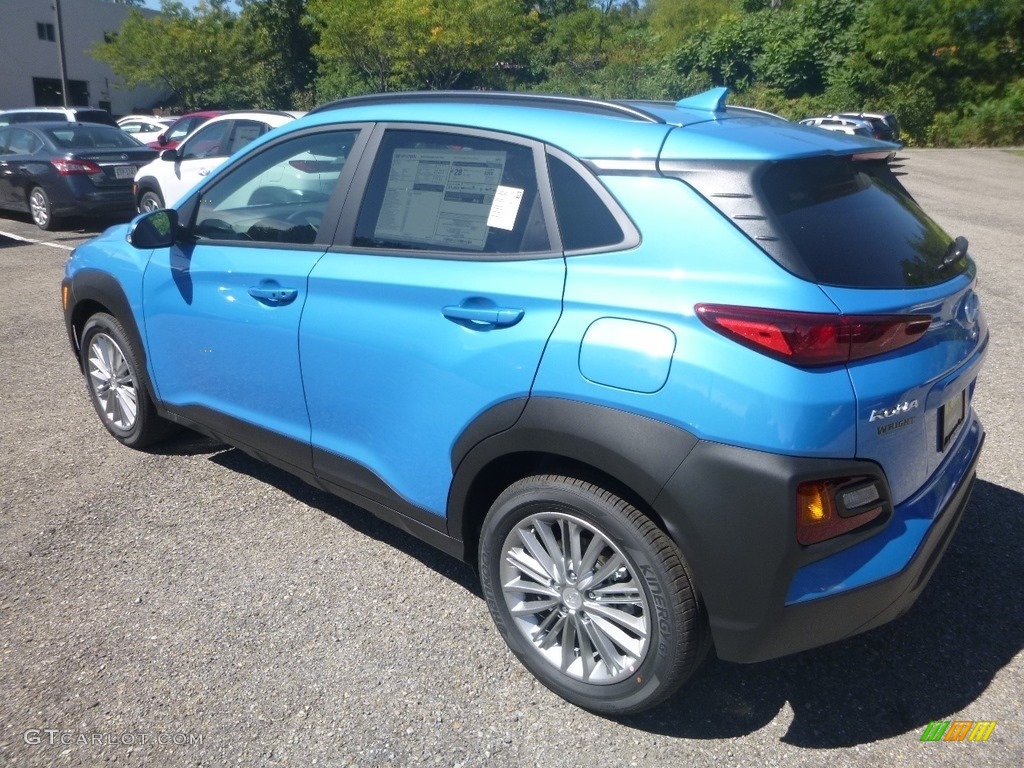 Surf Blue 2020 Hyundai Kona SEL AWD Exterior Photo #135055416