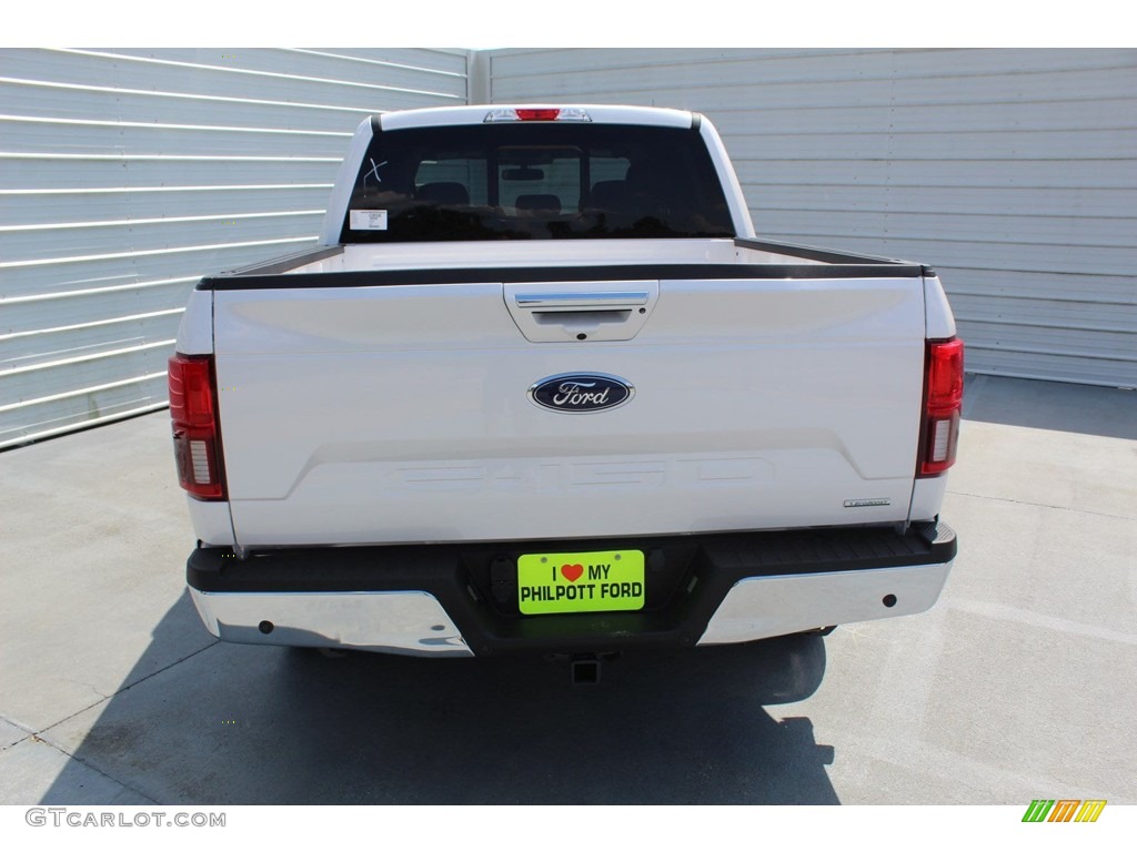 2019 F150 XLT SuperCrew - White Platinum / Black photo #7