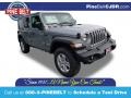 2020 Billet Silver Metallic Jeep Wrangler Unlimited Sport 4x4  photo #1