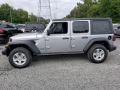 2020 Billet Silver Metallic Jeep Wrangler Unlimited Sport 4x4  photo #3
