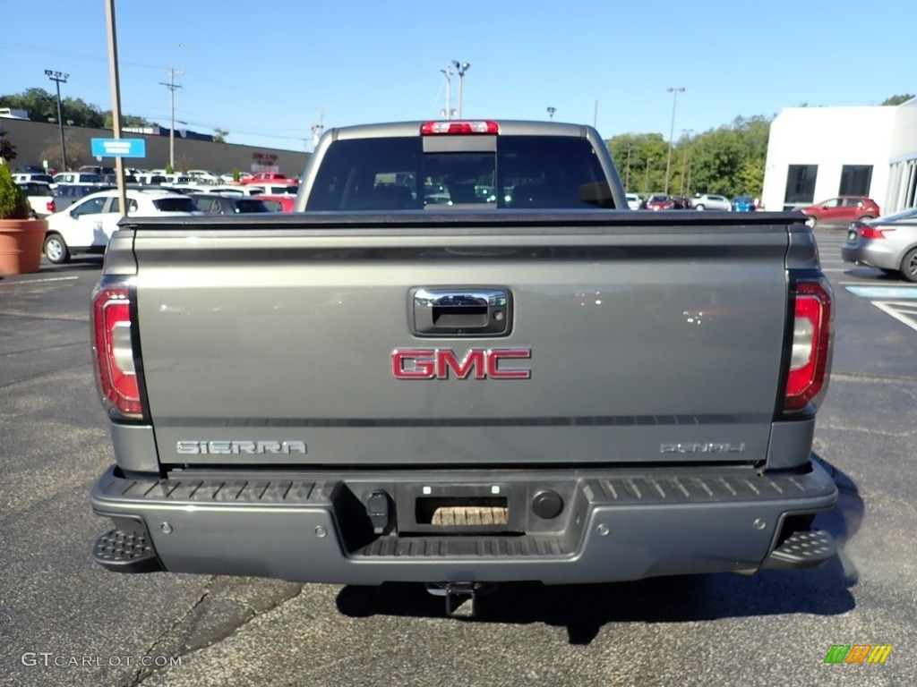2018 Sierra 1500 Denali Crew Cab 4WD - Mineral Metallic / Cocoa/­Dark Sand photo #6
