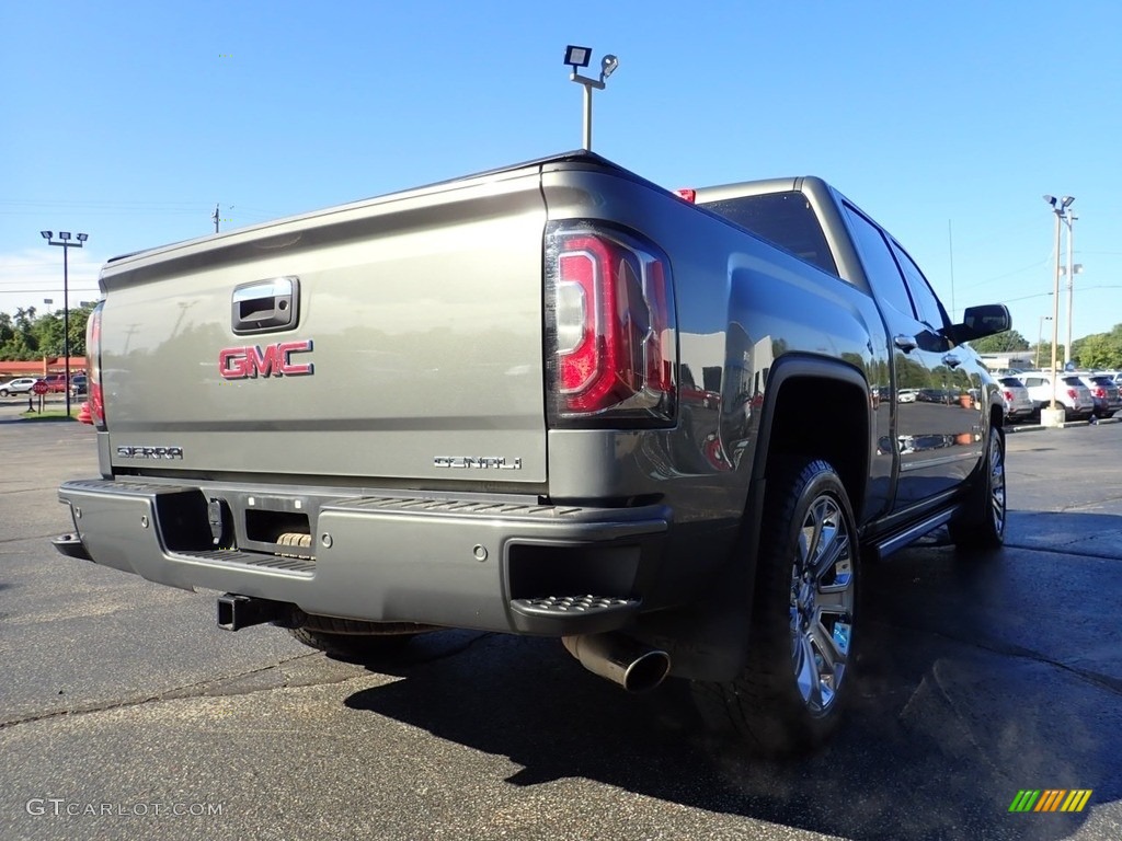 2018 Sierra 1500 Denali Crew Cab 4WD - Mineral Metallic / Cocoa/­Dark Sand photo #7