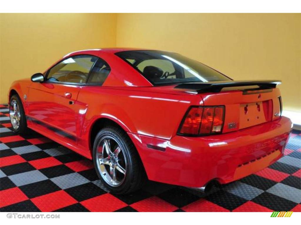2004 Mustang Mach 1 Coupe - Torch Red / Dark Charcoal photo #4