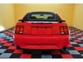 2004 Torch Red Ford Mustang Mach 1 Coupe  photo #5