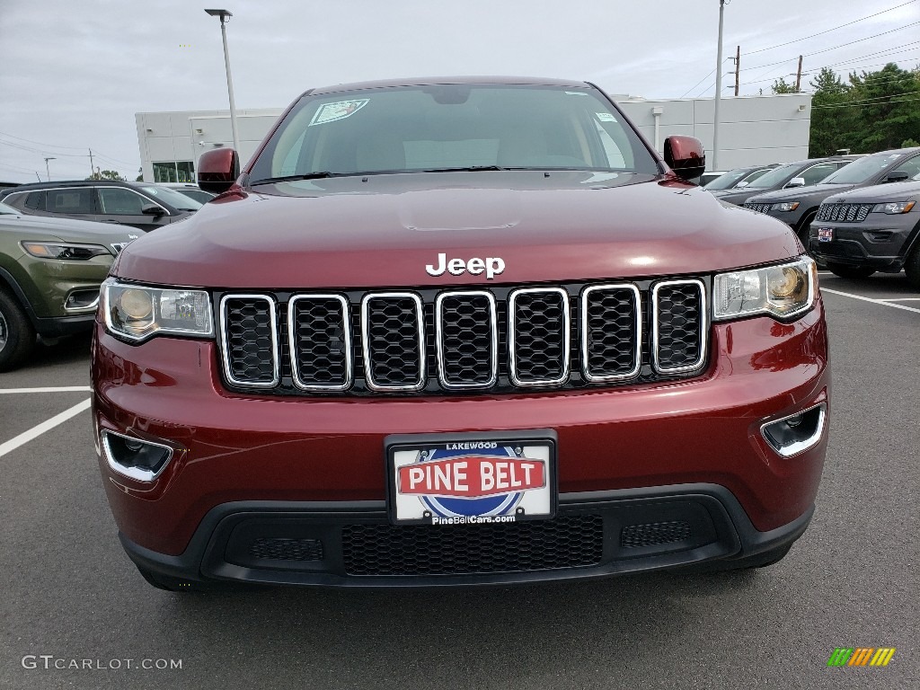 2020 Grand Cherokee Laredo E 4x4 - Velvet Red Pearl / Light Frost Beige/Black photo #2