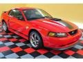 2004 Torch Red Ford Mustang Mach 1 Coupe  photo #15
