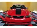 2004 Torch Red Ford Mustang Mach 1 Coupe  photo #16