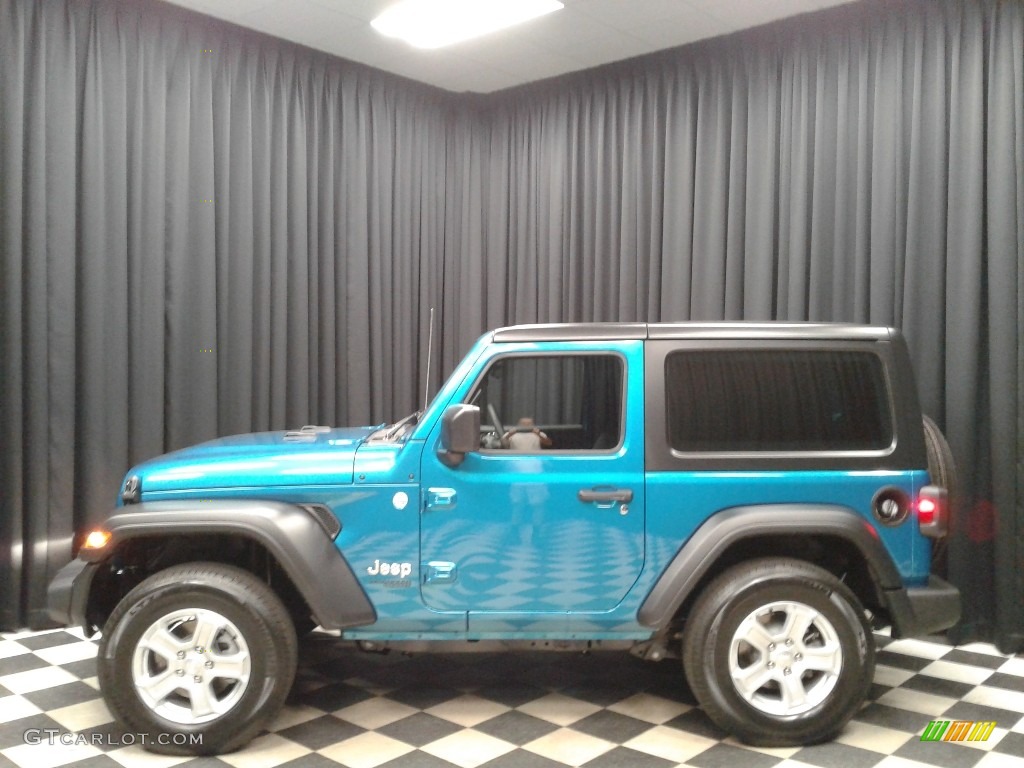 Bikini Pearl 2020 Jeep Wrangler Sport 4x4 Exterior Photo #135057693