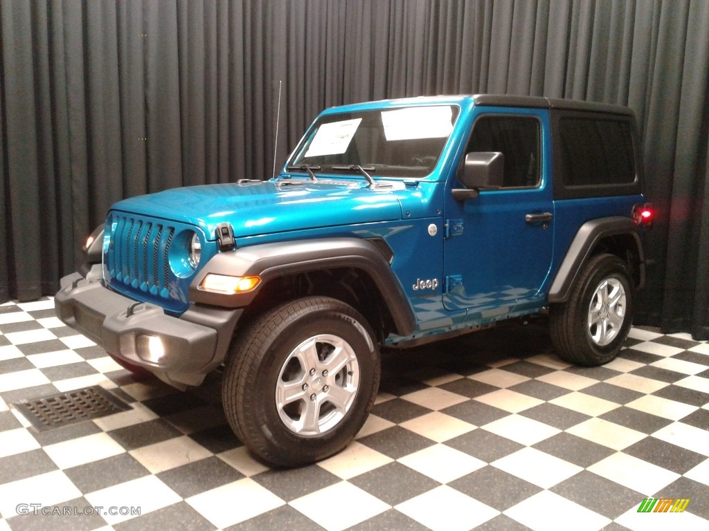 2020 Wrangler Sport 4x4 - Bikini Pearl / Black photo #2