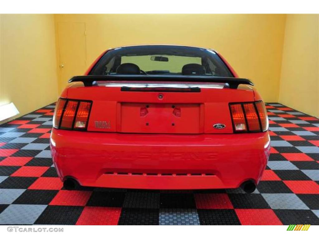 2004 Mustang Mach 1 Coupe - Torch Red / Dark Charcoal photo #19