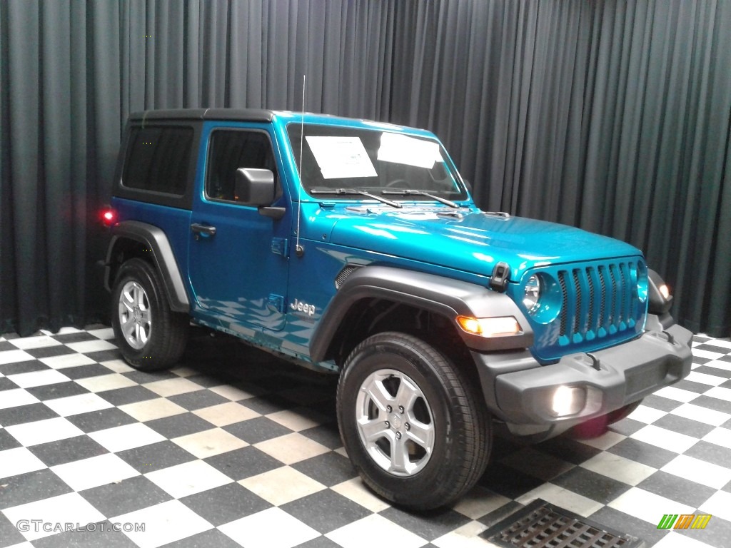 Bikini Pearl 2020 Jeep Wrangler Sport 4x4 Exterior Photo #135057849