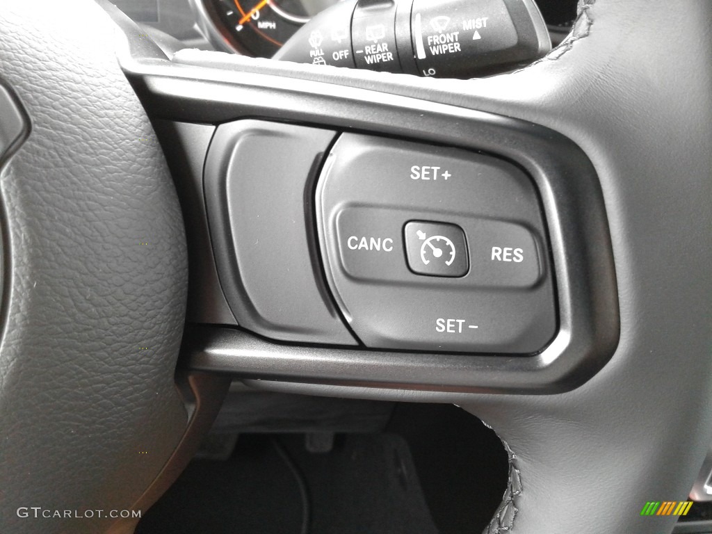2020 Jeep Wrangler Sport 4x4 Black Steering Wheel Photo #135058128