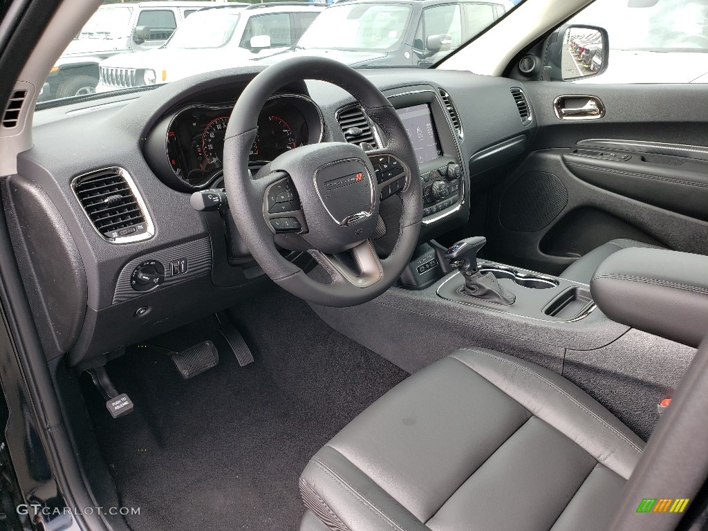 Black Interior 2020 Dodge Durango GT AWD Photo #135058380