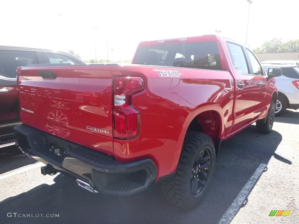 2020 Silverado 1500 Custom Trail Boss Crew Cab 4x4 - Red Hot / Jet Black photo #5