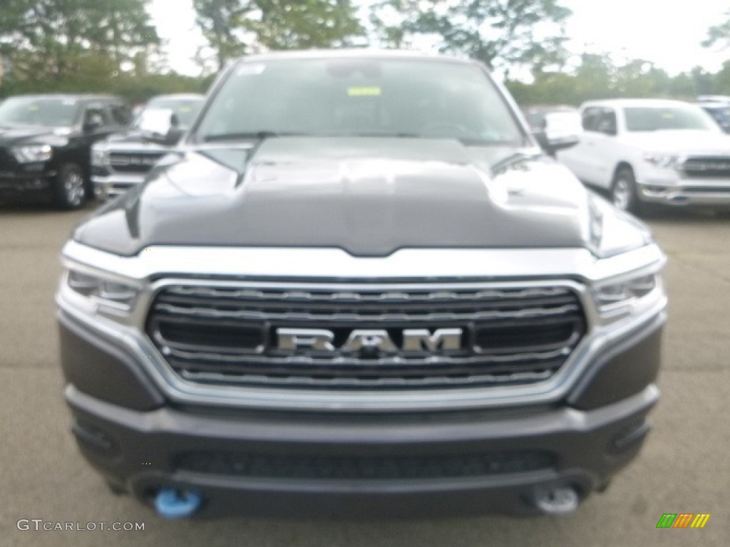 2019 1500 Limited Crew Cab 4x4 - Granite Crystal Metallic / Black photo #8