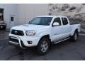 2014 Super White Toyota Tacoma V6 SR5 Double Cab 4x4  photo #2