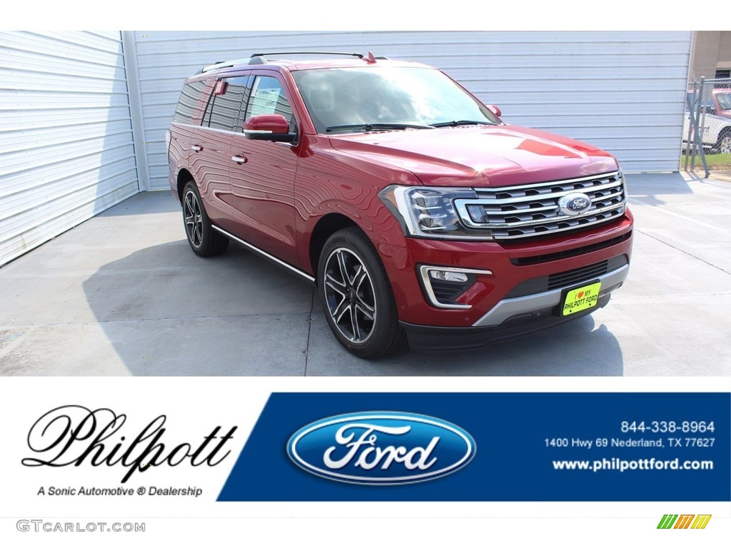 2019 Expedition Limited - Ruby Red Metallic / Ebony photo #1