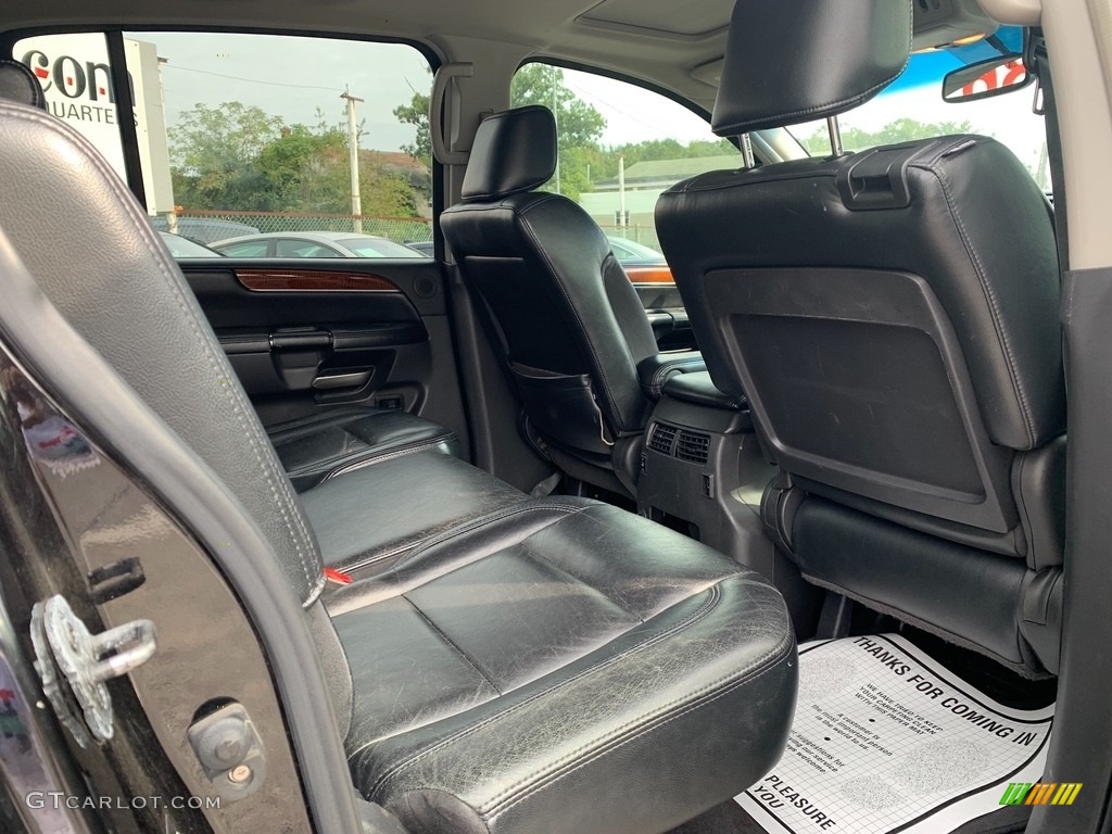2008 QX 56 4WD - Liquid Onyx Black / Charcoal photo #12
