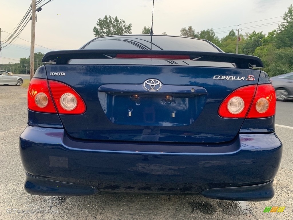 2006 Corolla LE - Indigo Ink Pearl / Beige photo #4
