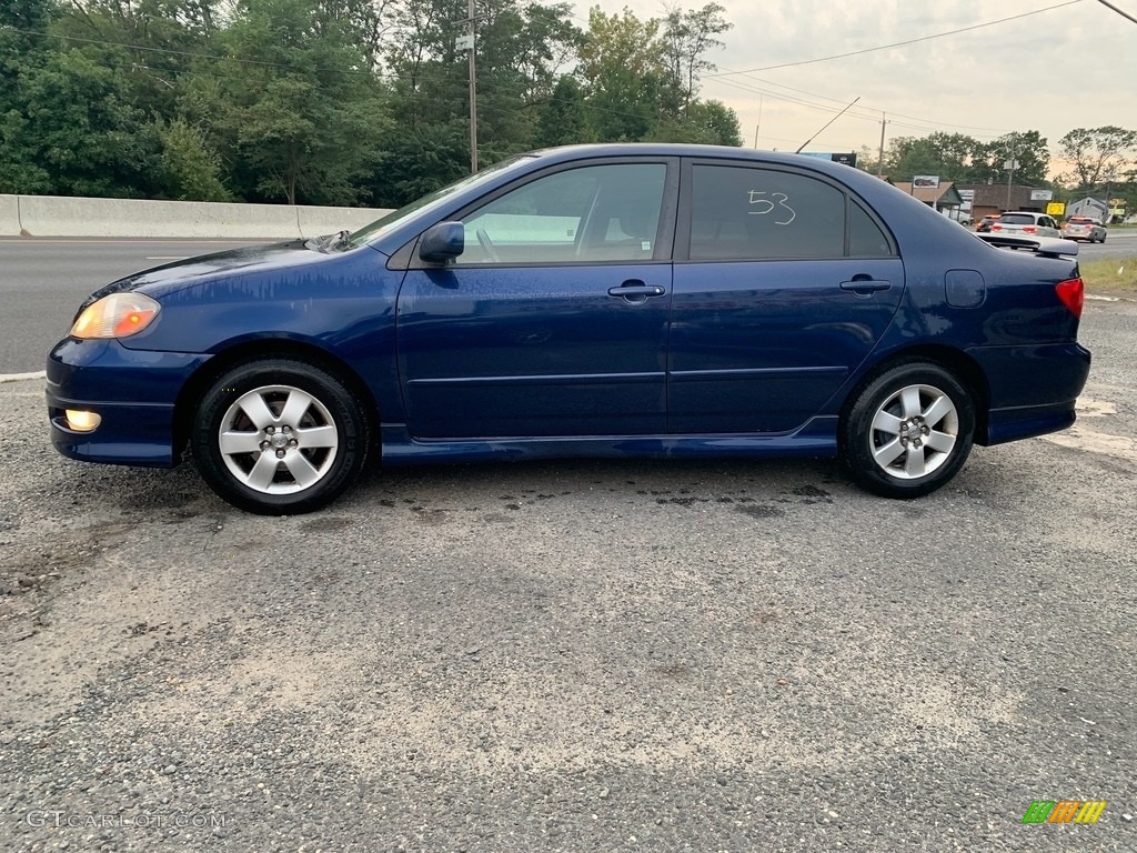 2006 Corolla LE - Indigo Ink Pearl / Beige photo #6