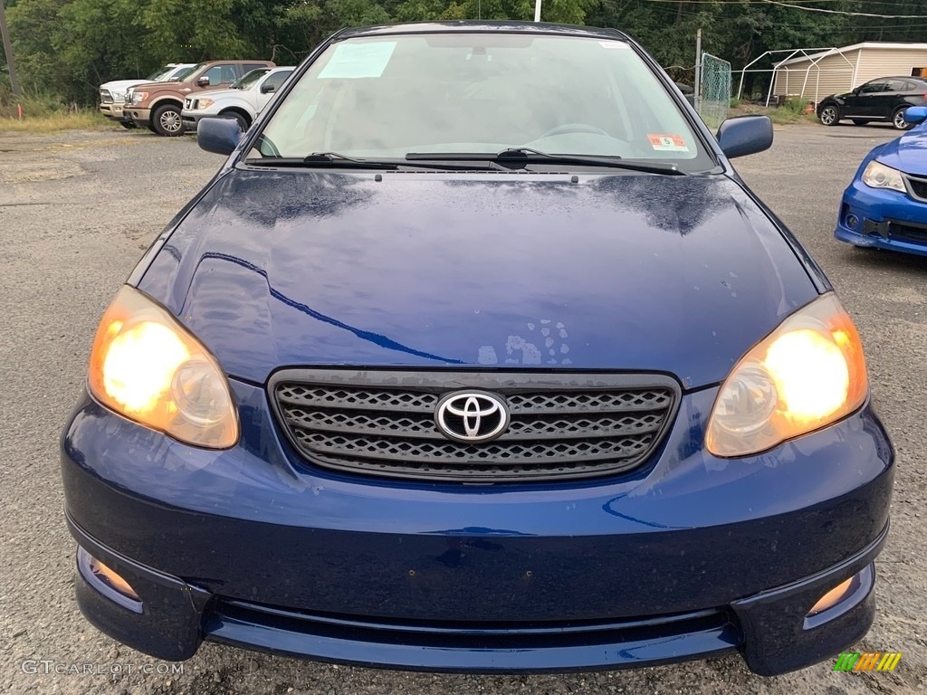 2006 Corolla LE - Indigo Ink Pearl / Beige photo #8