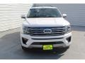 2019 White Platinum Metallic Tri-Coat Ford Expedition XLT  photo #3