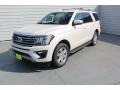 2019 White Platinum Metallic Tri-Coat Ford Expedition XLT  photo #4