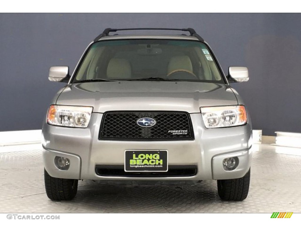 2007 Forester 2.5 X L.L.Bean Edition - Crystal Gray Metallic / Desert Beige photo #2