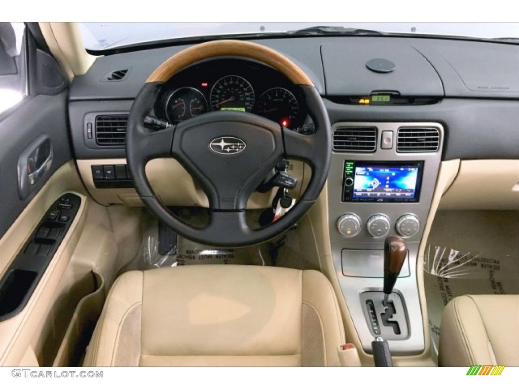2007 Forester 2.5 X L.L.Bean Edition - Crystal Gray Metallic / Desert Beige photo #4