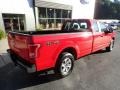 2016 Race Red Ford F150 XL SuperCab 4x4  photo #2