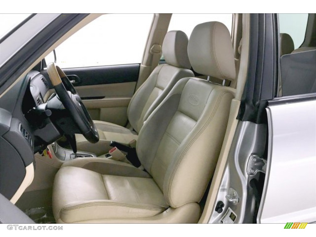 2007 Forester 2.5 X L.L.Bean Edition - Crystal Gray Metallic / Desert Beige photo #32