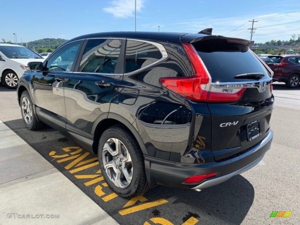 2019 CR-V EX AWD - Crystal Black Pearl / Black photo #5