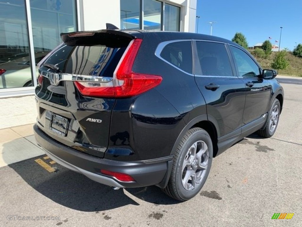 2019 CR-V EX AWD - Crystal Black Pearl / Black photo #7