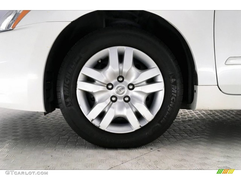 2012 Altima 2.5 S - Winter Frost White / Charcoal photo #8