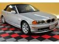 2001 Titanium Silver Metallic BMW 3 Series 325i Convertible  photo #9