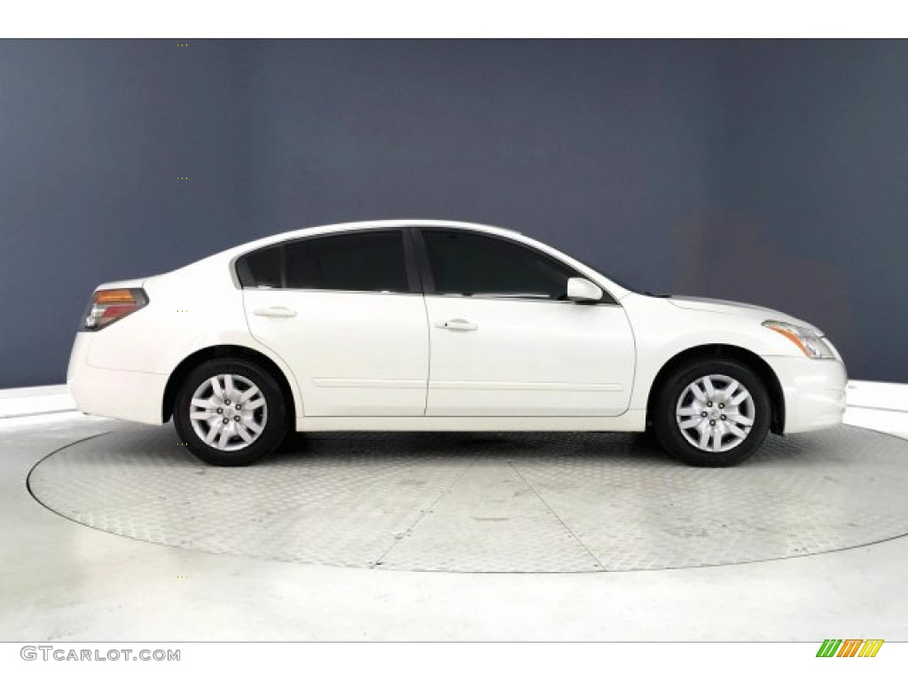 2012 Altima 2.5 S - Winter Frost White / Charcoal photo #30