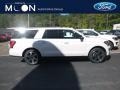 2019 White Platinum Metallic Tri-Coat Ford Expedition Limited Max 4x4  photo #1