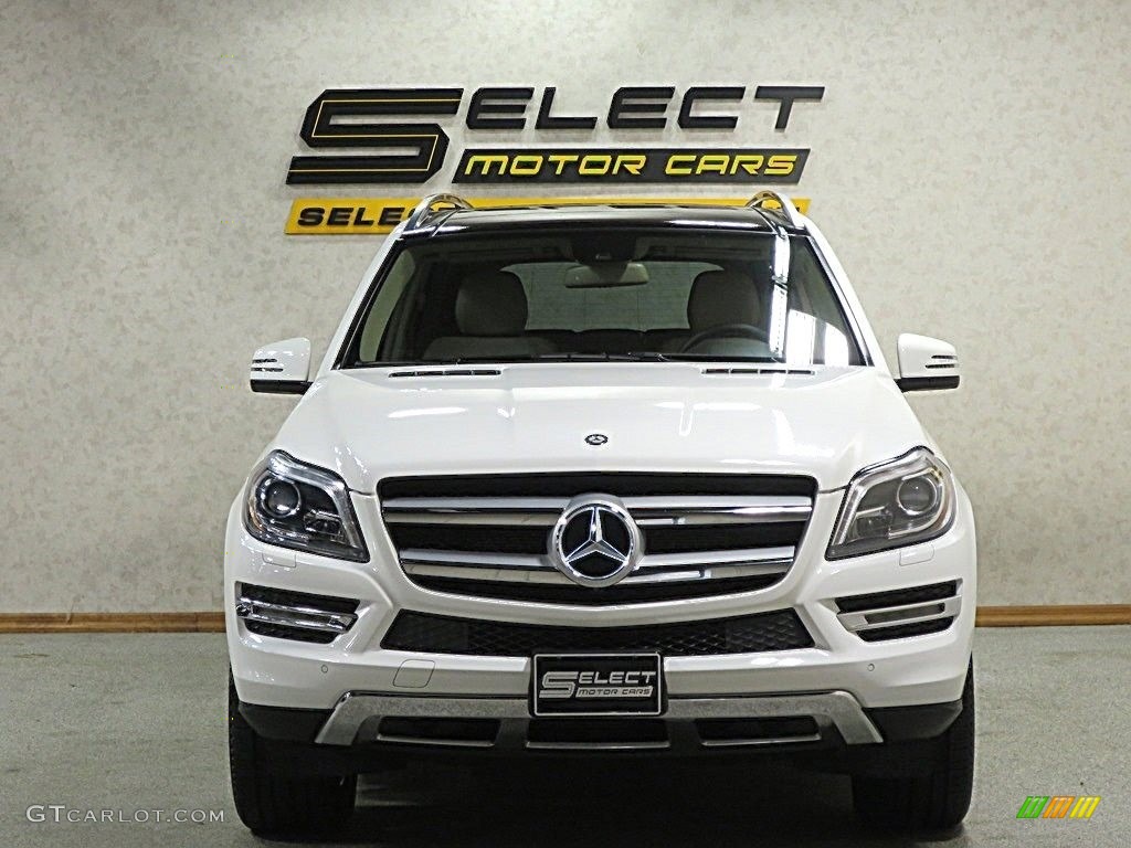 2015 GL 450 4Matic - Polar White / Almond Beige/Mocha photo #2