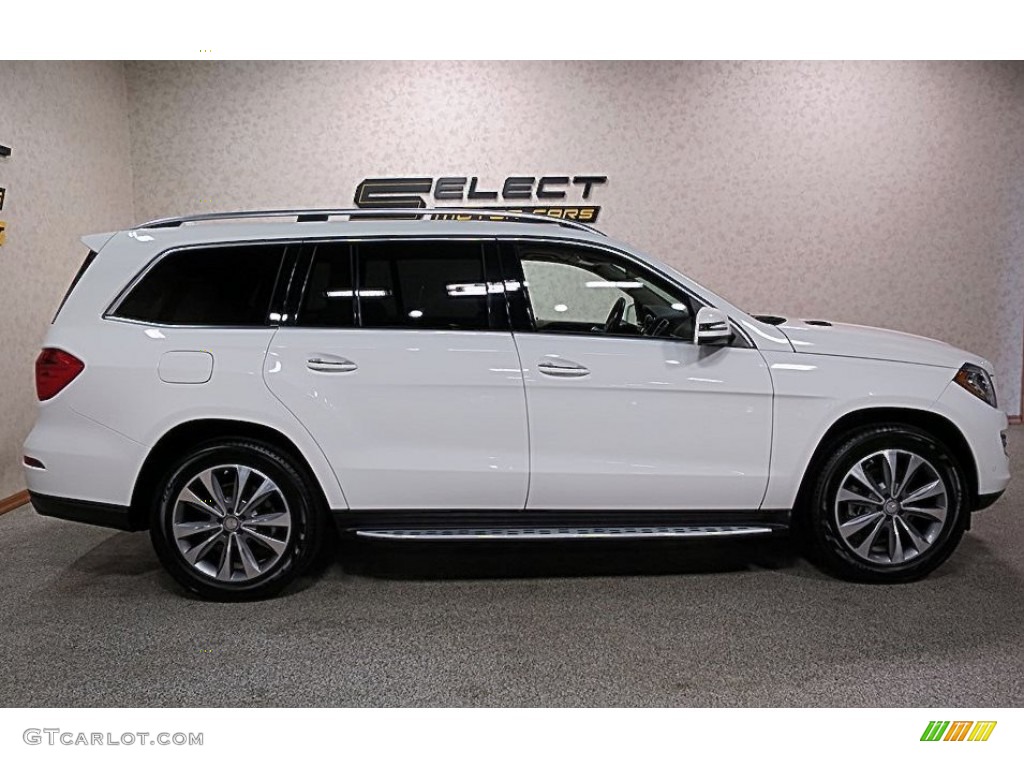 2015 GL 450 4Matic - Polar White / Almond Beige/Mocha photo #4