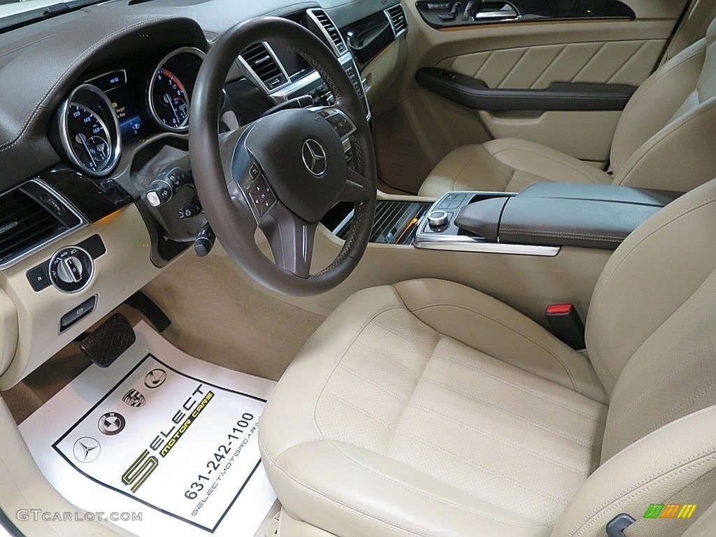 2015 GL 450 4Matic - Polar White / Almond Beige/Mocha photo #14