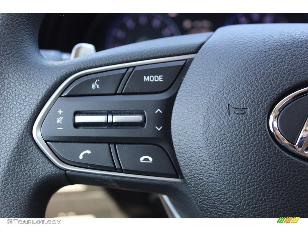 2020 Hyundai Palisade SE Black Steering Wheel Photo #135067236