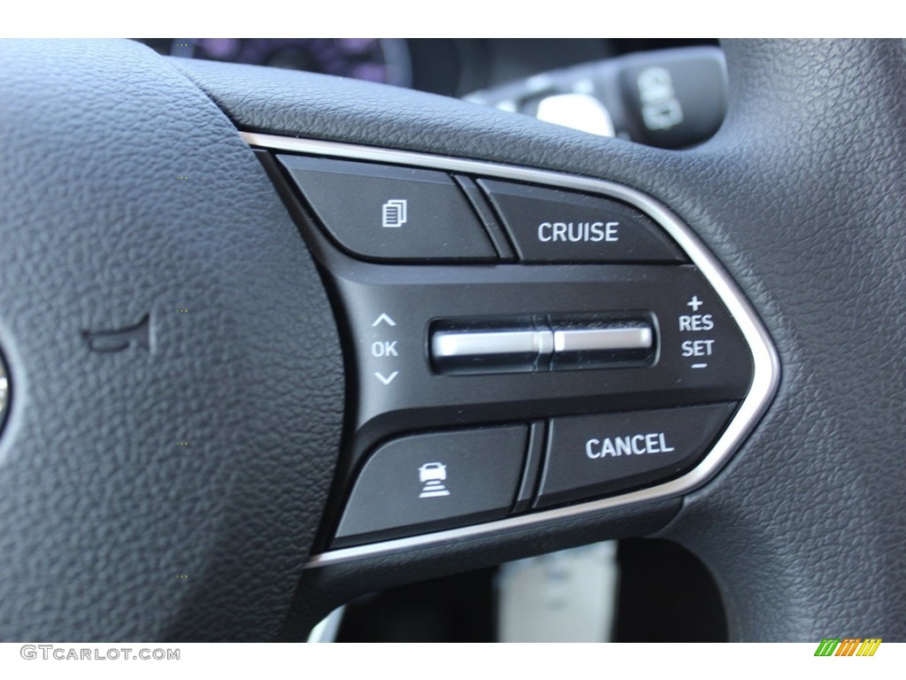 2020 Hyundai Palisade SE Black Steering Wheel Photo #135067245