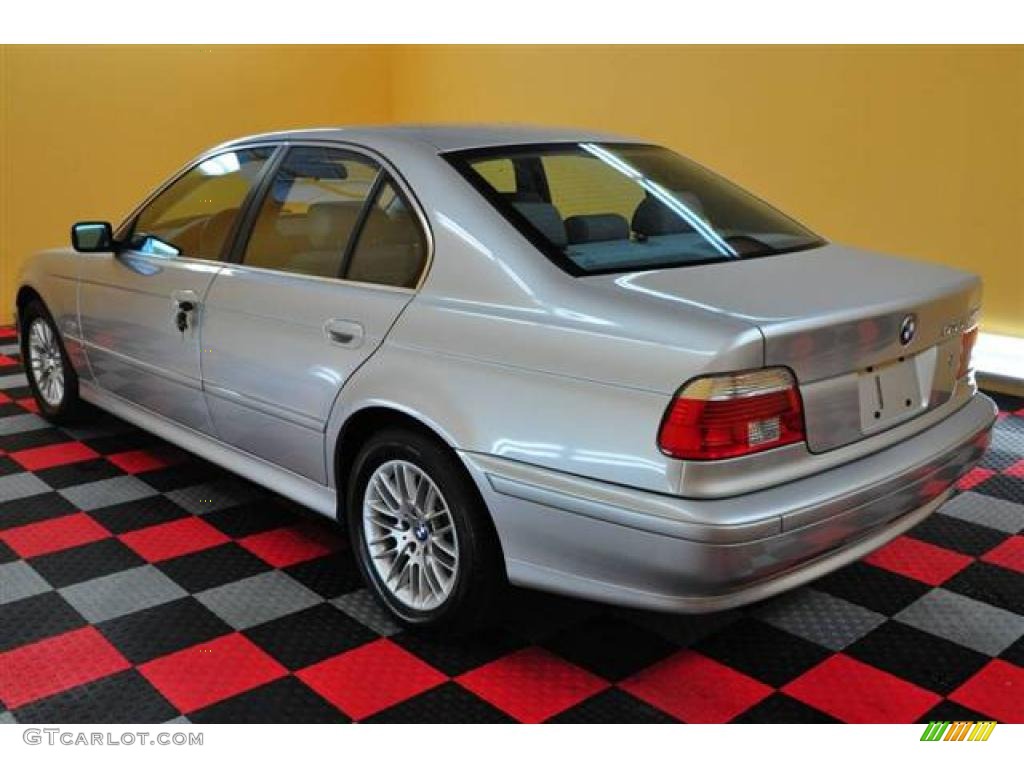 2001 5 Series 530i Sedan - Titanium Silver Metallic / Grey photo #20