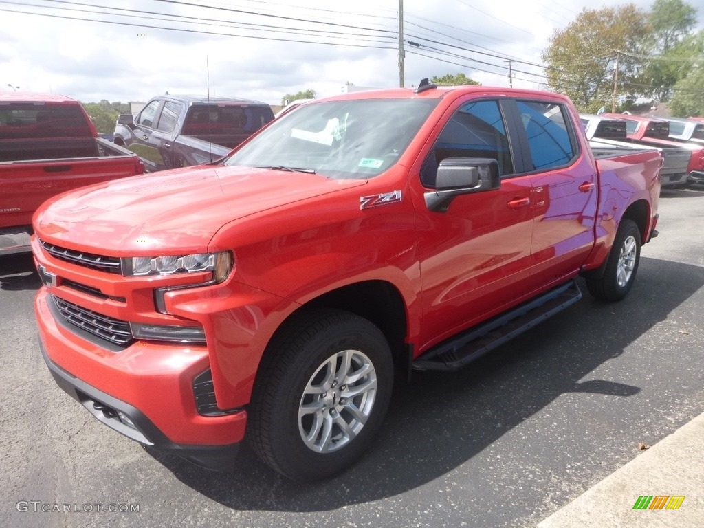 Red Hot 2020 Chevrolet Silverado 1500 RST Crew Cab 4x4 Exterior Photo #135070108
