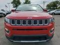 2020 Redline Pearl Jeep Compass Limted 4x4  photo #2