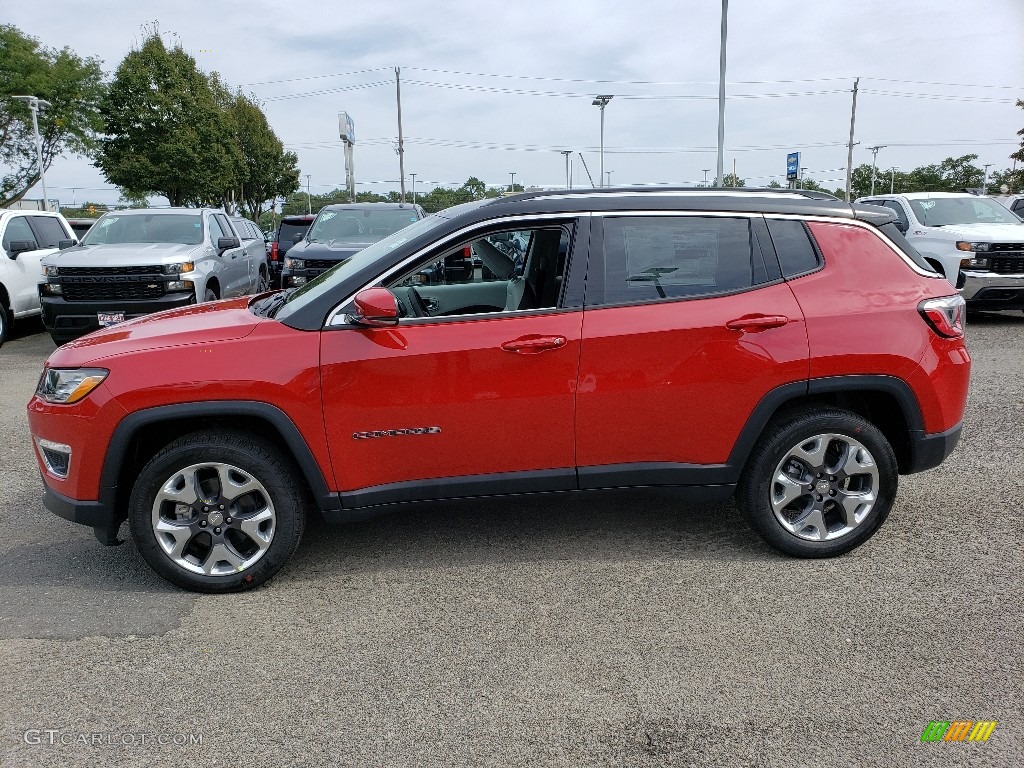 Redline Pearl 2020 Jeep Compass Limted 4x4 Exterior Photo #135070222